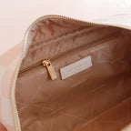 Toiletry Bag - Peach Stripe