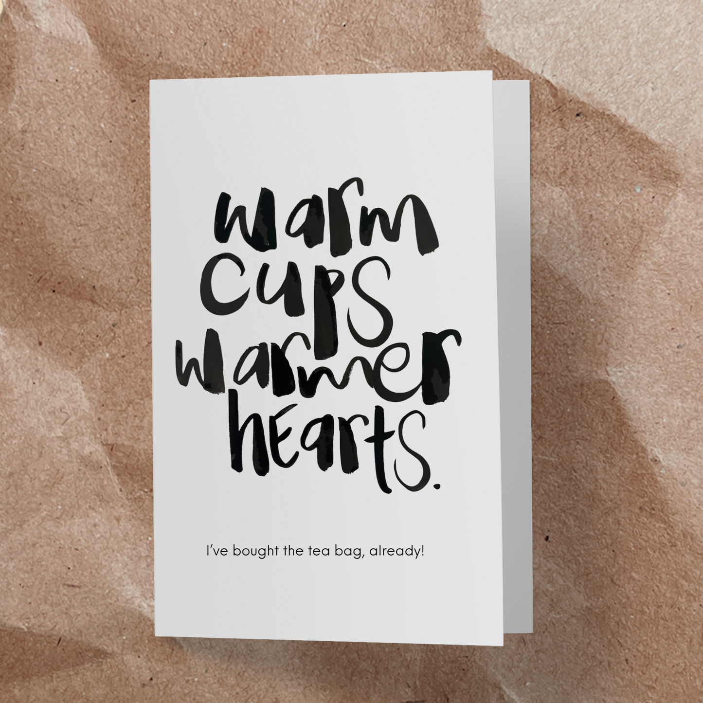 Warm cups warmer hearts.