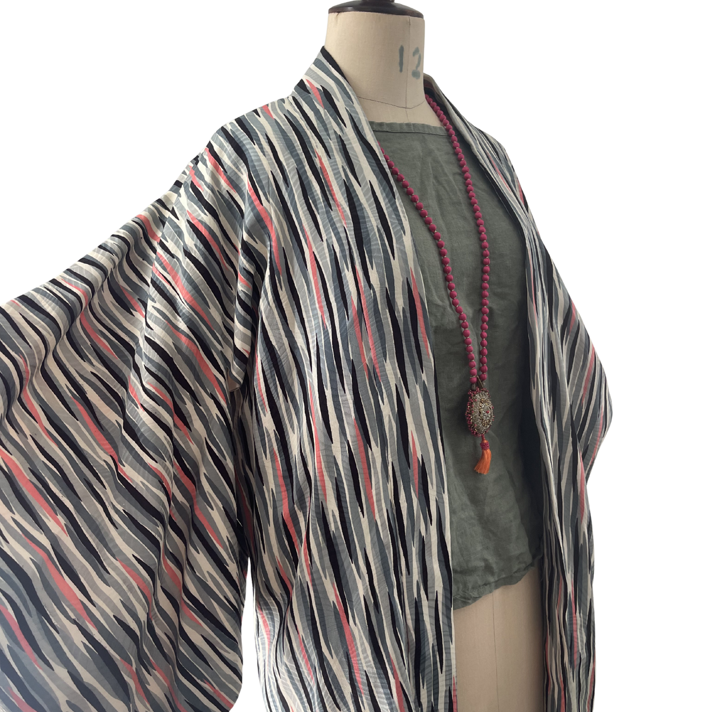 Kimono-Vintage upcycled.