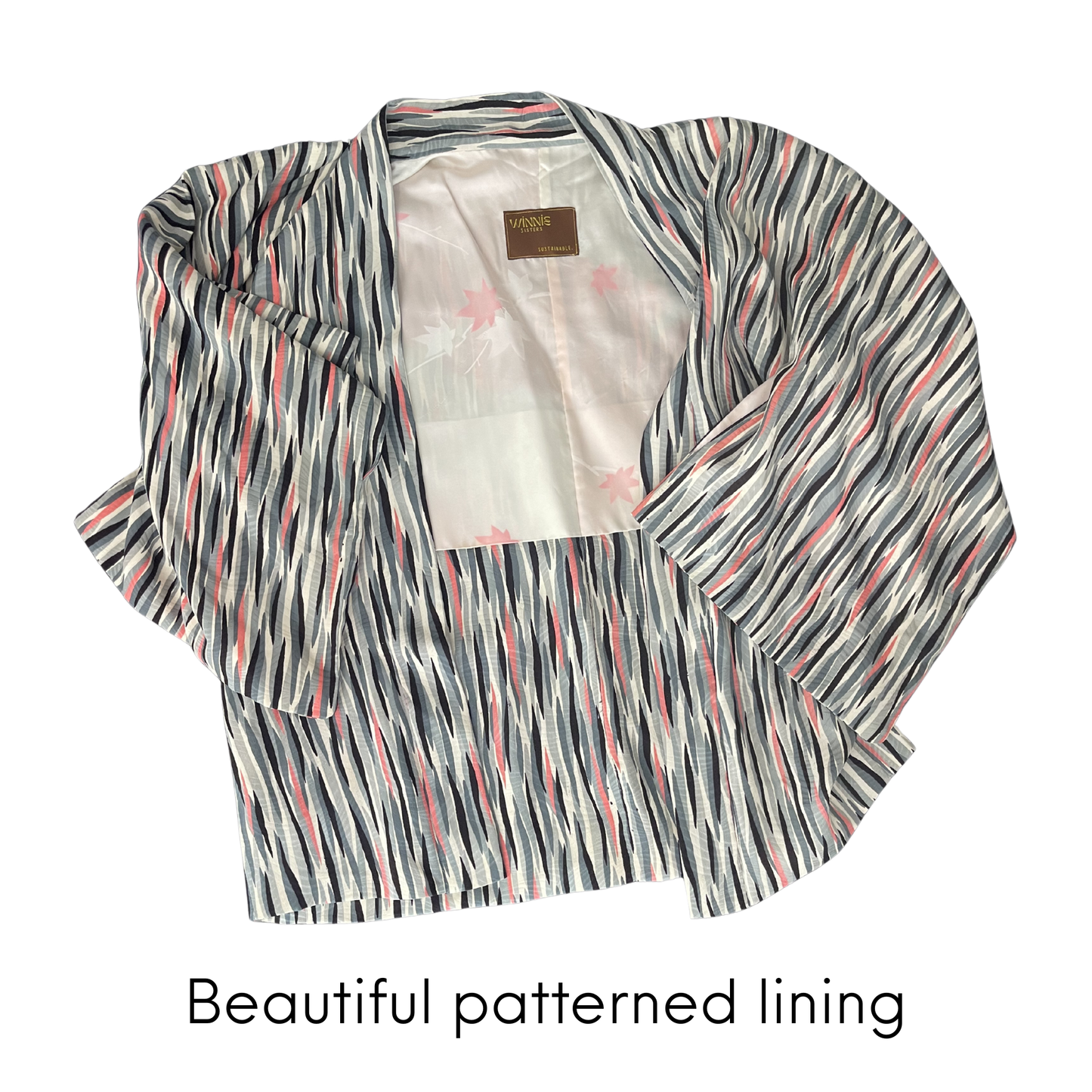 Kimono-Vintage upcycled.