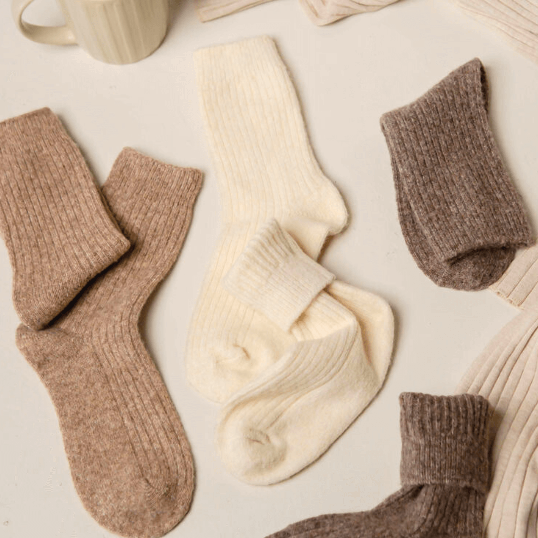 Bed & Butter Socks - Brown