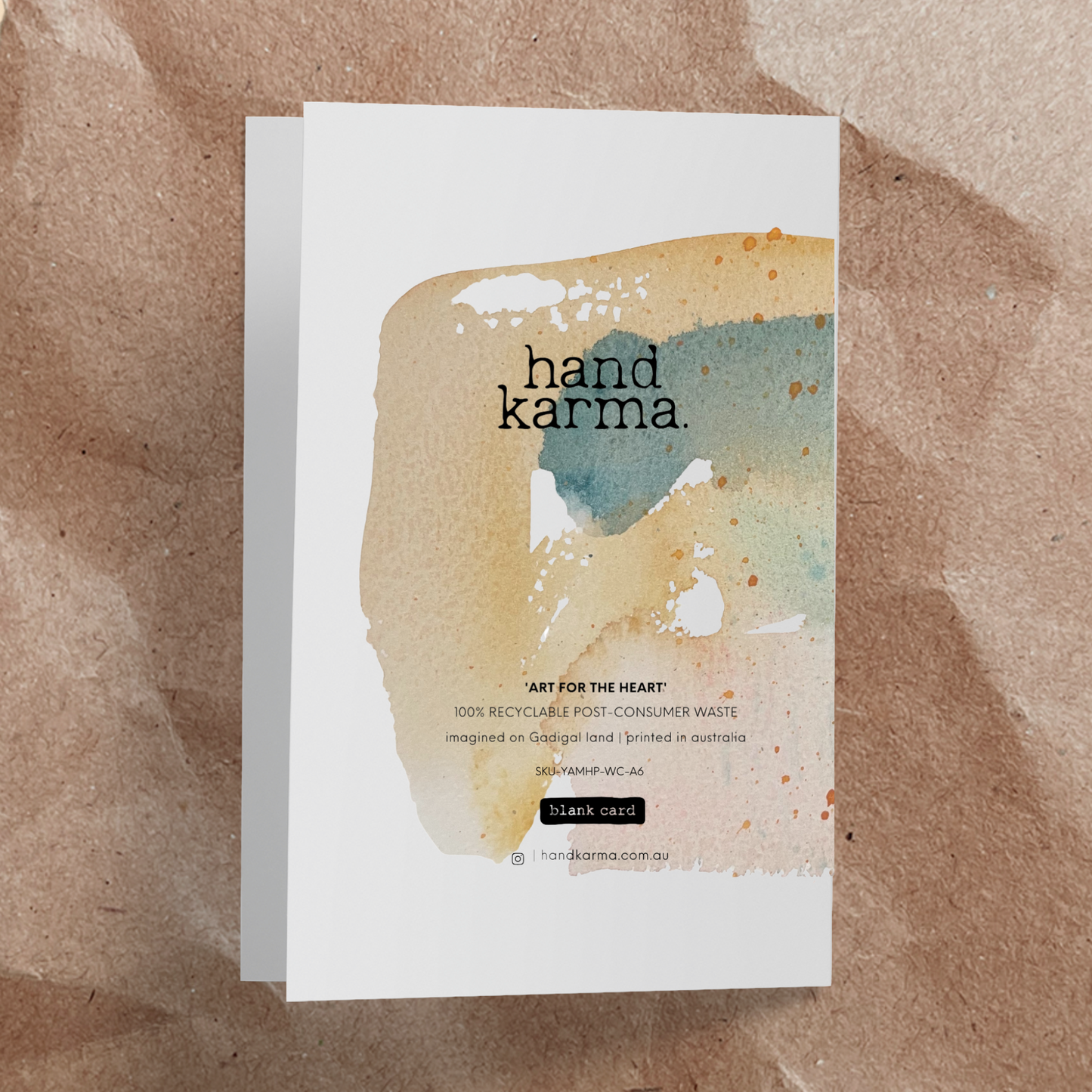 You are my happy place - Watercolour