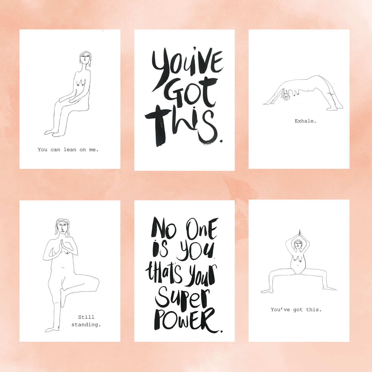 Beautifully Human Bundle - 6 Cards & Free Shipping