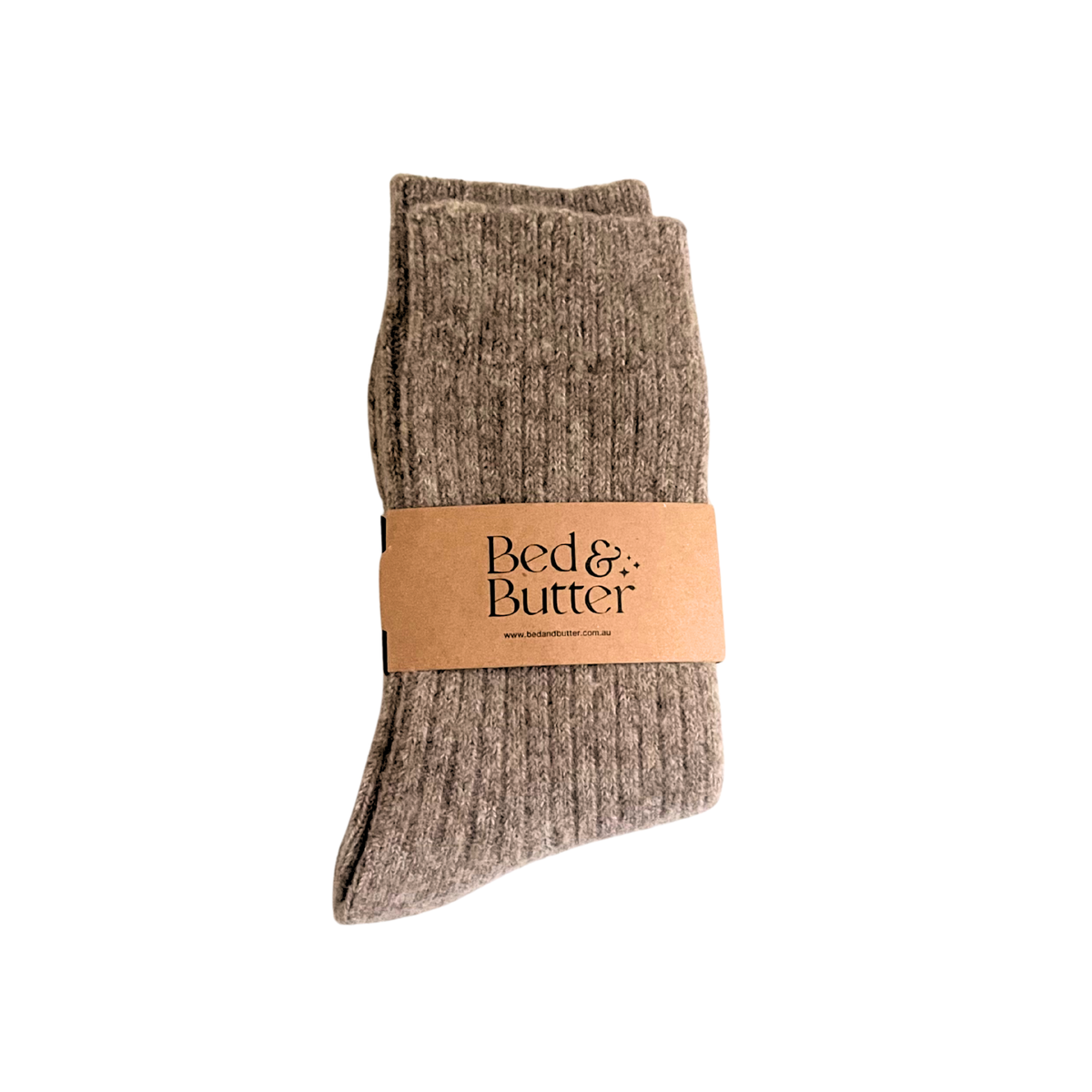 Bed & Butter Socks - Brown