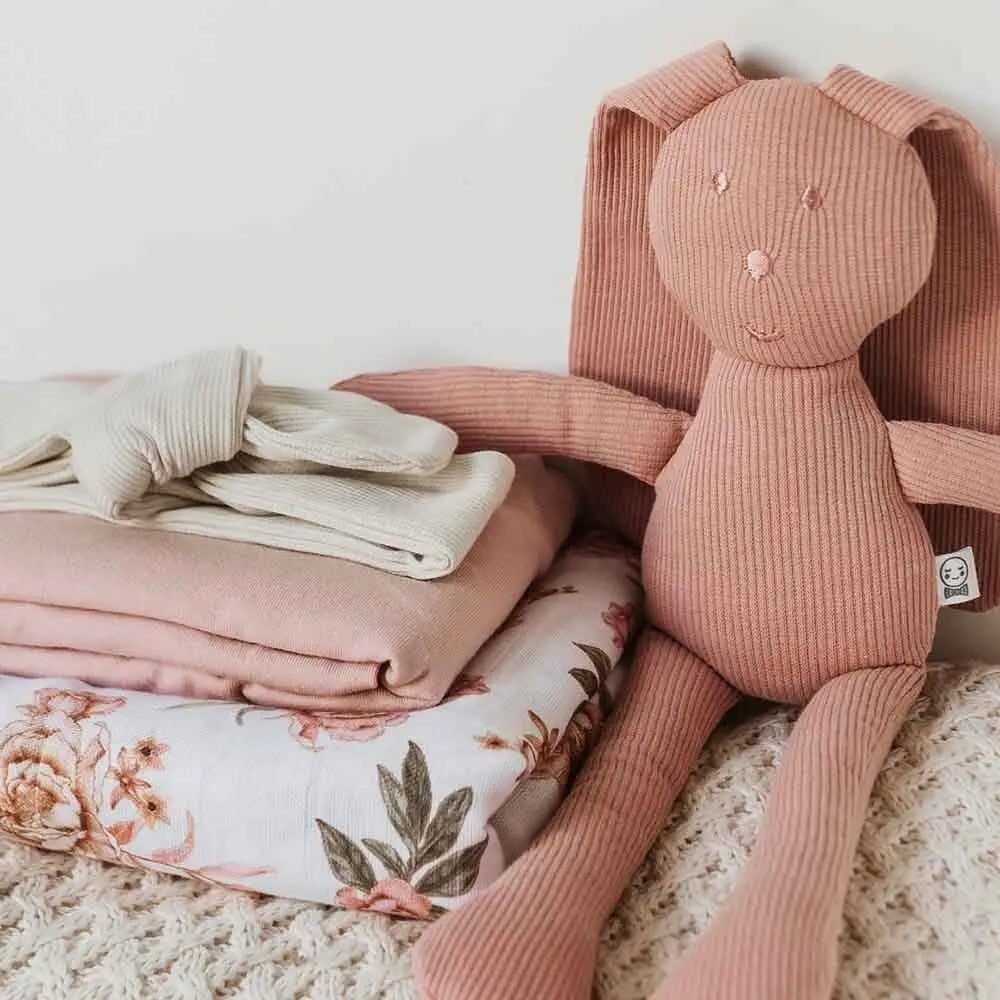 Baby Snuggle Bunny - Rose