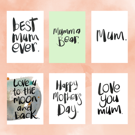 Mother's Day Bundle- 6 Cards & Free Shipping
