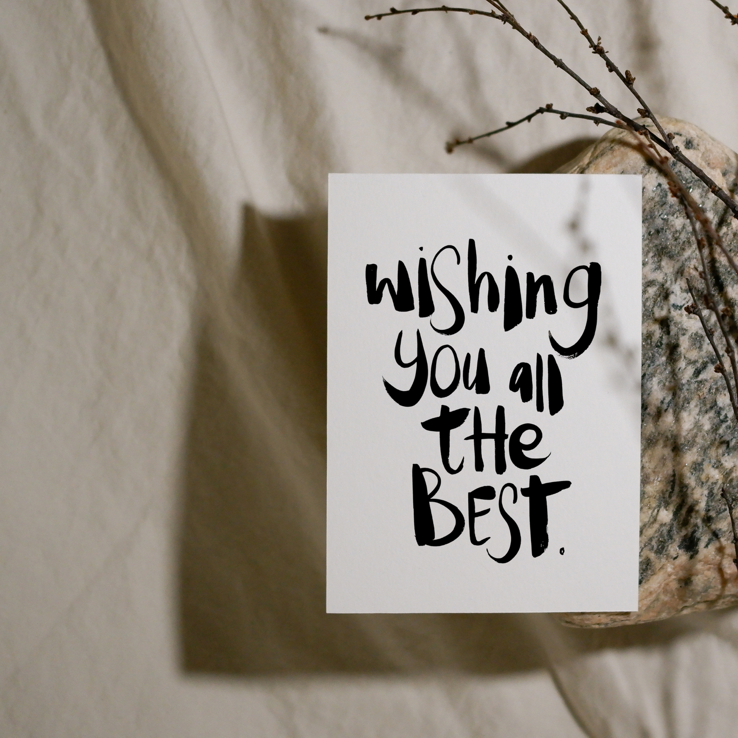 Wishing you all the best.